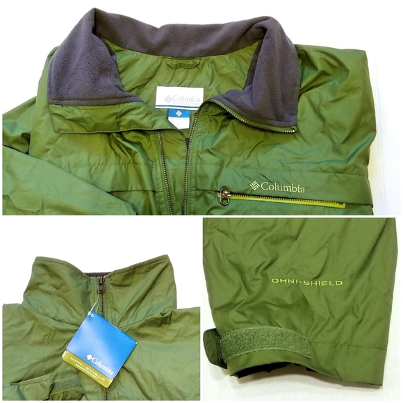 🆕️ Columbia Sportswear Green Utilizer Jacket Sz L - Picture 3 of 5